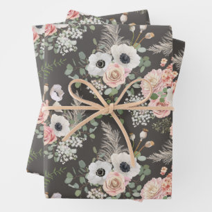 Hoja De Papel De Regalo Elegante Eucalyptus Bouquet