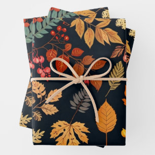 Hoja De Papel De Regalo Elegante Floral