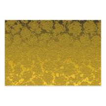 Elegante mostaza amarillo negro moderno