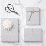 Hoja De Papel De Regalo Elegante plata y blanco decorativo Corazón de Enca<br><div class="desc">Este papel de envolvimiento de regalo presenta un delicioso patrón de encantos cardíacos decorativos en una intemporal combinación de colores plateados y blancos. Es una elección ideal para bodas, 25 aniversarios, compromisos, propuestas, El día de San Valentín, cumpleaños o cualquier celebración romántica para parejas. © Wafa Y. Dahdal - Reservados...</div>