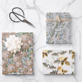 Hoja De Papel De Regalo Elegante regalo de boda