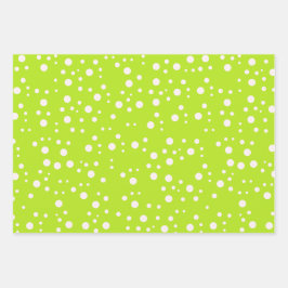 Hoja De Papel De Regalo Elegante regalo verde estético