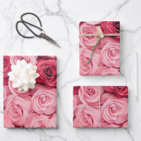 Elegantes rosas rosadas florales