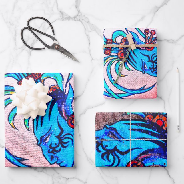 Hoja De Papel De Regalo Elf Maya: Defiance (Anverso)