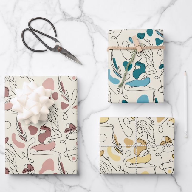 Hoja De Papel De Regalo Embarazo (Anverso)