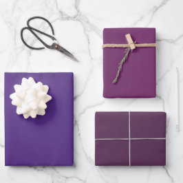 Hoja De Papel De Regalo Emblema Bizancio Morado Oriental Tonos 3