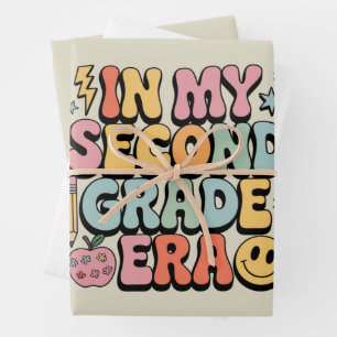 Hoja De Papel De Regalo En mi segundo grado, profesor de segundo grado de 