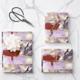 Hoja De Papel De Regalo Enseñar la paz del dragón con barba en la Tierra