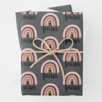 Enseñar Maestro Amor Inspirar Regalo Arcoíris 