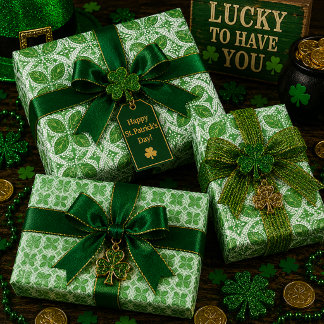 Hoja De Papel De Regalo Ensueño de hoja de encaje