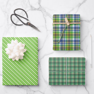 Hoja De Papel De Regalo Envidia Verde