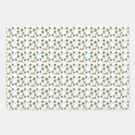 Hoja De Papel De Regalo Envoltorio - Palmeras