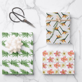 Hoja De Papel De Regalo Envoltura (3 patrones) - Hawai