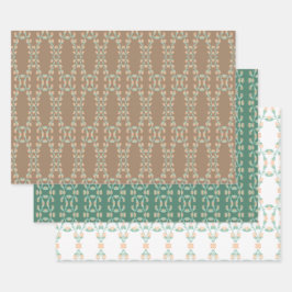 Hoja De Papel De Regalo Envoltura De Lado O De Regalo De La Estancha
