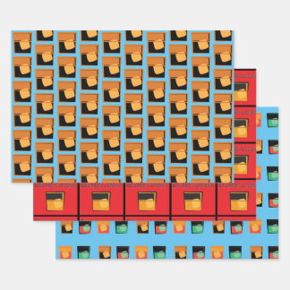 Hoja De Papel De Regalo Envoltura de regalo - Aficionado a la Borbón 3 Dis