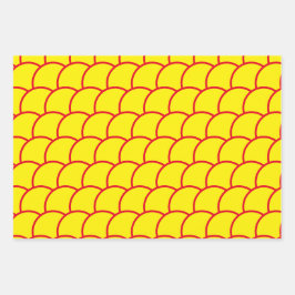 Hoja De Papel De Regalo Envoltura de regalo - Patrones de escamas de pez