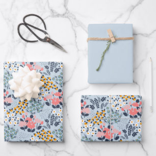 Hoja De Papel De Regalo Envoltura personalizada para fiesta botánica y cum
