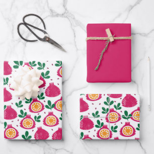Hoja De Papel De Regalo Envoltura personalizada para fiestas botánicas y c