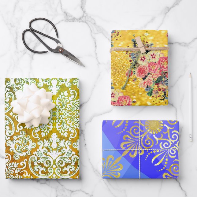 Hoja De Papel De Regalo ¡Envuélvalo en Belleza! (Anverso)