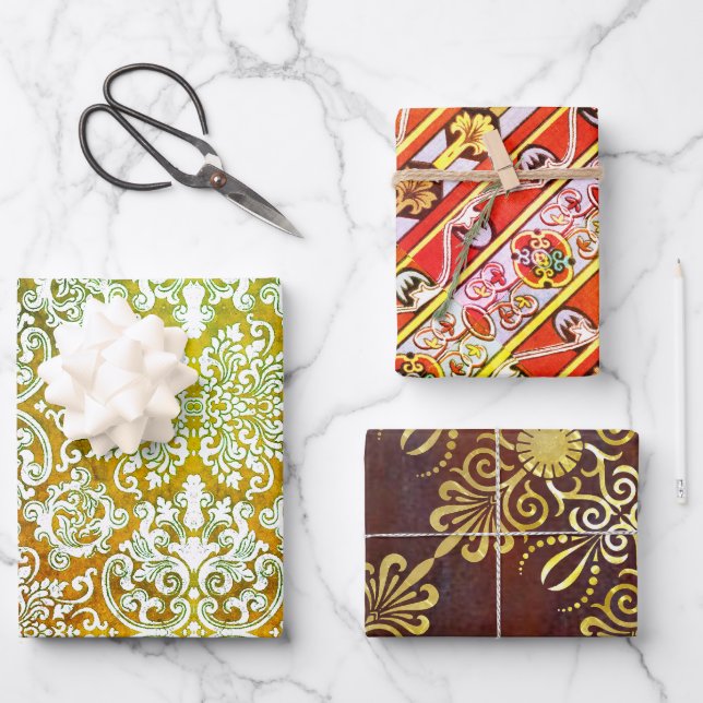 Hoja De Papel De Regalo ¡Envuélvalo en Belleza! (Anverso)