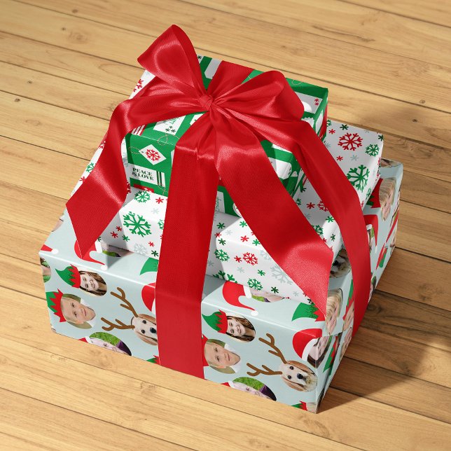 Hoja De Papel De Regalo Equipo de navidades Seis Personalizados fotográfic (Subido por el creador)