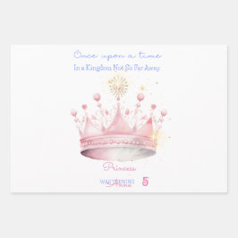 Hoja De Papel De Regalo Érase una vez el cumpleaños de la princesa