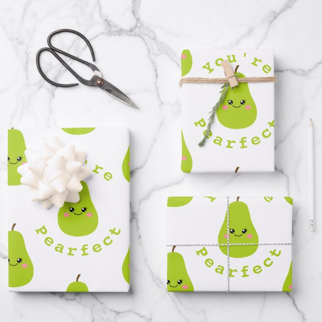 Hoja De Papel De Regalo Eres perfecto (Anverso)