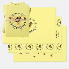 Hoja De Papel De Regalo Es el momento de los abejorros de comprar un amari