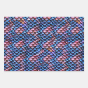 Hoja De Papel De Regalo Escalas de Sirenas