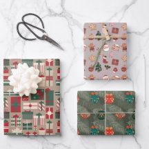 Escándalo moderno lindo Navidades de patrones baub