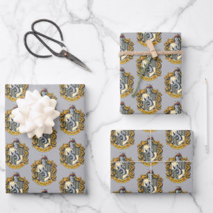 Hoja De Papel De Regalo Escudo Hufflepuff