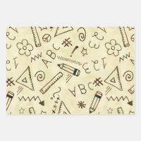 Escuela Creativa Doodle, Patrón Temático Del Profe