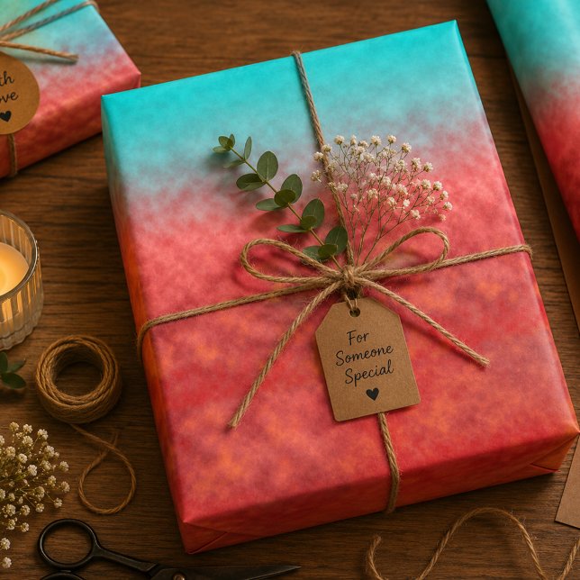 Hoja De Papel De Regalo Espejismo Carmesí (Subido por el creador)