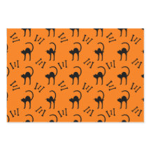 Espeluznante regalo negro de Halloween para gatos