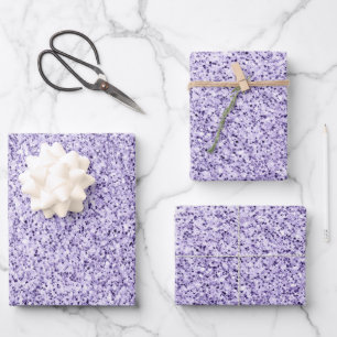 Hoja De Papel De Regalo Espuma ultravioleta de purpurina púrpura