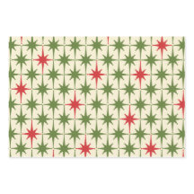 Estallidos de Navidades retro modernos de medio si