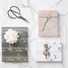 Hoja De Papel De Regalo Estamos Tan Orgullosos De Que Envuelvas Hojas.