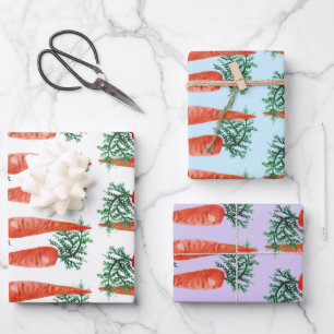 Hoja De Papel De Regalo Estanques de color de agua de Pascua