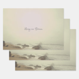 Hoja De Papel De Regalo ESTILO DE DISEÑO DE ROMANCE DE GIFT WRAP DE boda