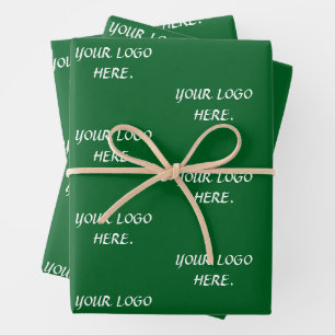 HOJA DE PAPEL DE REGALO ESTILO MODERNO ELEGANTE NOMBRE PERSONALIZADO BOSQU