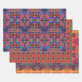 Hoja De Papel De Regalo Estilo Suroeste | Cielos atardeceres