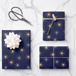 Hoja De Papel De Regalo Estrellas