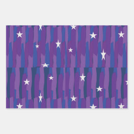 Hoja De Papel De Regalo estrellas de mi suerte.