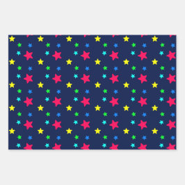 Hoja De Papel De Regalo Étoiles