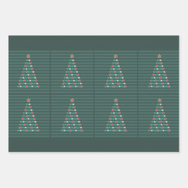 Hoja De Papel De Regalo Evergreen Rhythm