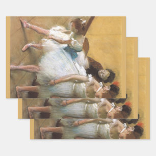 Hoja De Papel De Regalo Examen de baile de Edgar Degas, Ballet Vintage