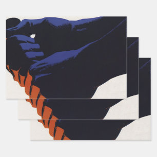 Hoja De Papel De Regalo Fábrica de negocios vintage, producción manufactur