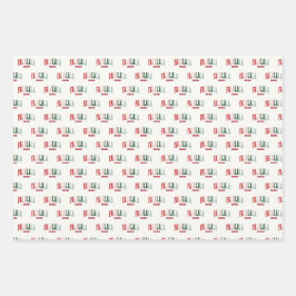 Hoja De Papel De Regalo FALALALA VIBES Holiday