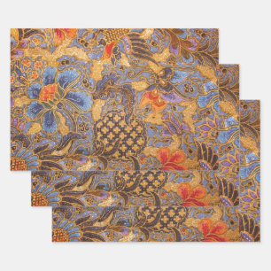 Hoja De Papel De Regalo Fantasia Batik