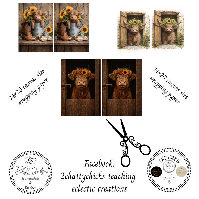 Hoja De Papel De Regalo Farmhouse Rustic Barn Decoupage  (Subido por el creador)